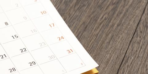 Calendar of Events