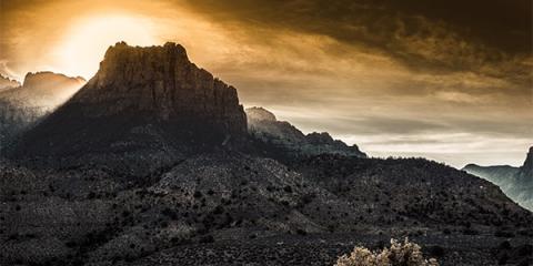 desert sunrise